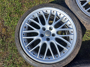 Колеса Audi BBS r19 + шины 225/40 (5 фото из 9)