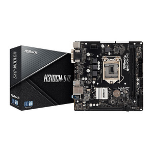 ASRock H310CM-DVS Intel H310 socket 1151 DDR4 mATX (1 foto / 1)