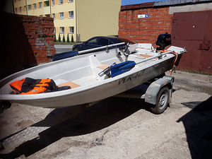 Лодка Nordline 41+mootor+haagis (1 фото из 5)