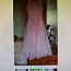 Платье длинное, светло- розовое, размер 40-42 (фото #1)
