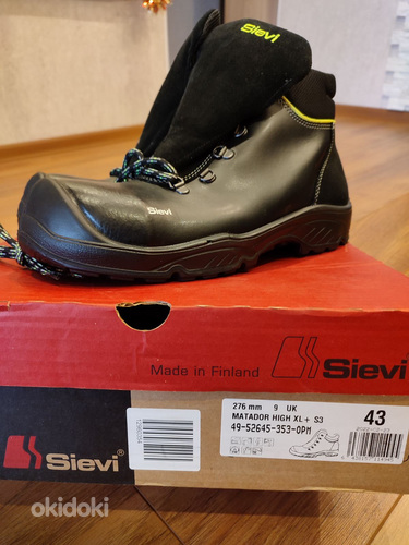 Новые рабочие туфли Sievi s.43 (фото #2)