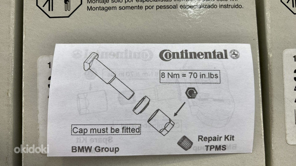 Датчики давления в шинах BMW (фото #2)