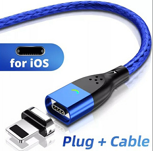 Magnetiga kaabel USB-microUSB / USB-IOS (iPhone) (3 foto / 8)