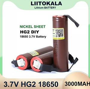 Аккумуляторы 18650 Liitokala 3000mAh (1 фото из 7)