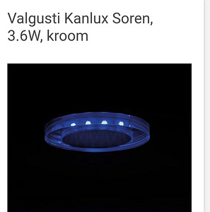 Kanlux Soren valgusti , 3.6 w UUS, pakkis, 20 tk (3 foto / 3)