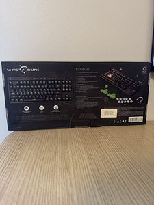 Uus White Shark premium line Gaming keyboard Kodachi ESl-K1 (2 foto / 4)