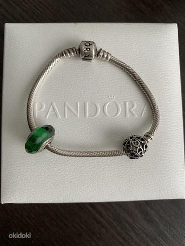Серебряный браслет с подвесками Pandora 925* (фото #1)