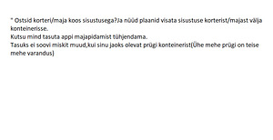 Korteri koristamine sodist. (1 foto / 1)