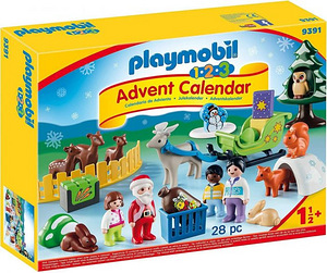 LOT! Playmobil Advendikalender Jõulud metsas 9391 (1 foto / 2)