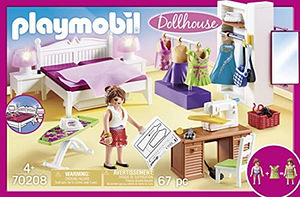 LOT! Konstruktor Playmobil Magamistuba õmblemisnurgaga 70208 (1 foto / 1)