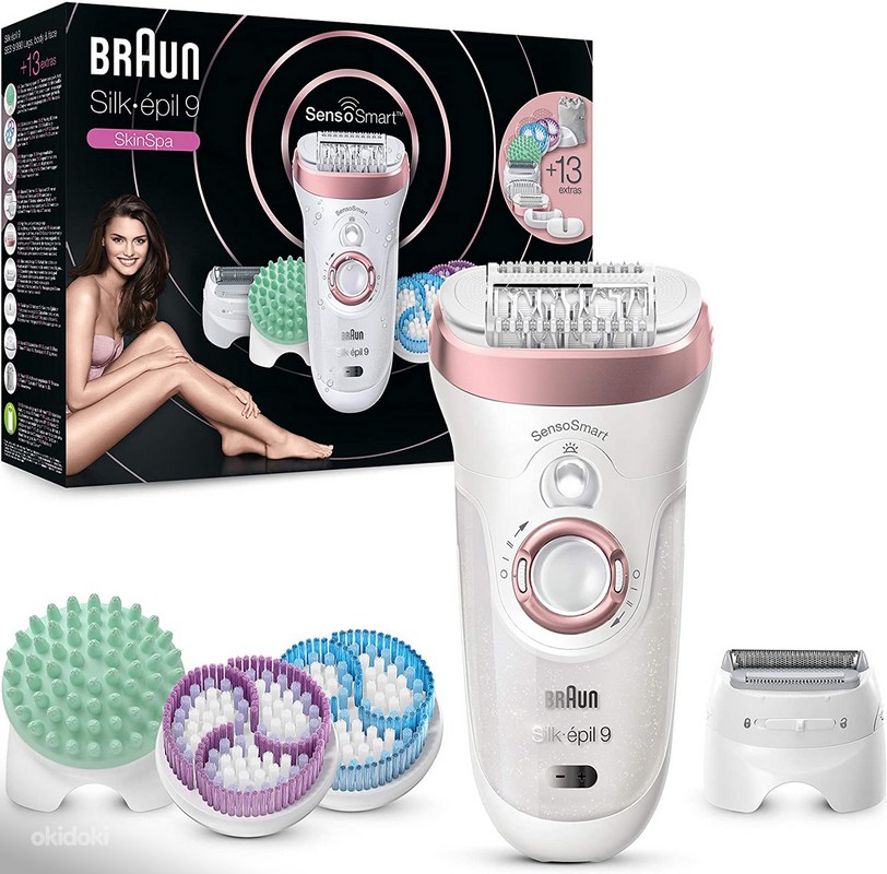Эпилятор Braun Silk-épil 9 SkinSpa SensoSmart - Tallinn, Стрижка и ...