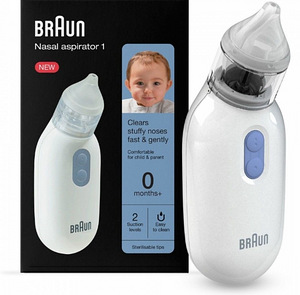 LOT! Nina aspiraator Braun Nasal Aspirator 1 (1 foto / 2)