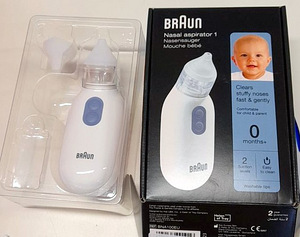 LOT! Nina aspiraator Braun Nasal Aspirator 1 (2 foto / 2)
