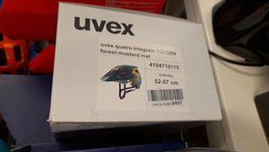 LOT! UUS kiiver UVEX Quatro 52-57cm (2 foto / 2)