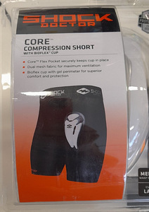 LOT! Shock Doctor meeste sprodi shortsid kaitsega XL (3 foto / 5)