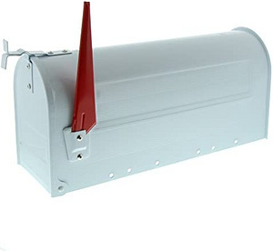 LOT! BURG-WÄCHTER, US Mailbox postkast (1 foto / 2)