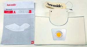 LOT! Artemide Microsurf LED Valgusti 3000K A++ Neil Poulton (3 foto / 4)