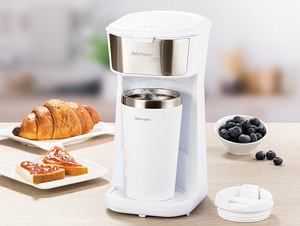LOT! Kohvimasin Kohvikann Delimano Joy Pro 0.4 l, valge (1 foto / 5)