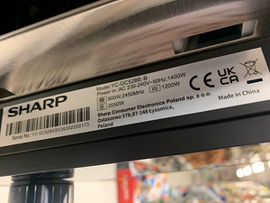 LOT! SHARP GC52BEB mikrolaineahi grilli ja konvektsiooniga (7 foto / 7)