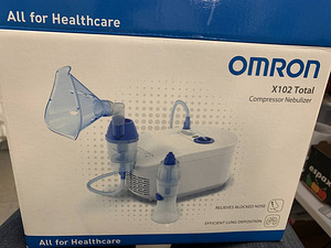 LOT! Omron X102 Total 2-in-1 nebulisaator ihalaator (4 foto / 6)