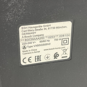 МНОГО! Безмешковый пылесос Bosch BGC05AAA2 (7 фото из 10)