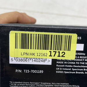 LOT! Remington juuksesirgendaja Keratin Protect S8593 (10 foto / 10)