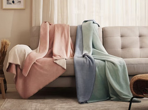 LOT! DORMEO PLEED CHARMING ROOSA VÕI SININE 130X190 CM (1 foto / 7)