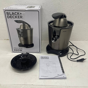 LOT! Mahlapress Black & Decker Electric Juicer BXCJ350E 350W (2 foto / 10)