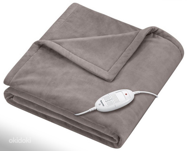Одеяло согревающее Beurer Cozy HD 75, коричневое, 180 см x 1 (фото #1)