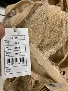 LOT! Rinnahoidja naistele Patricia Sorbet 3363, 80 AA (3 foto / 3)