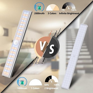 Valgusti USB-taaslaetav LED Lamp anduriga magnetiline 35cm (5 foto / 10)