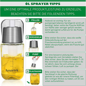 LOT! Õlipihusti, õlidosaator Auyeetek 180 ml (5 foto / 6)