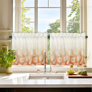 LOT! blunique Coral Beach Köögikardinad 70x60 cm (3 foto / 8)