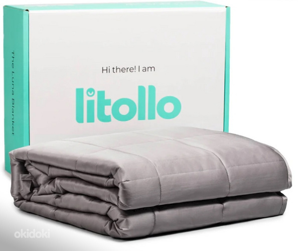 Новое весовое одеяло Литолло - 100 х 150 см, 4,5 кг. (фото #1)