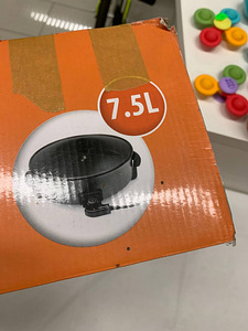 LOT! Tristar multifunktsionaalne pann pliit XXL 7.5L 1500W (10 foto / 10)