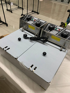 LOT! UUS VEVOR Elektriline Õlifritüür 2x10 l 5000W (7 foto / 10)