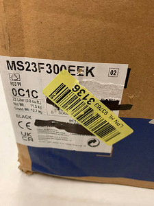 НОВАЯ Микроволновая печь SAMSUNG MS23F300EEK 23л 800Вт (8 фото из 9)