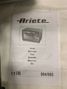 LOT! UUS Miniahi Ariete 985 30 l 1500W (5 foto / 9)