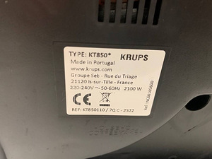 LOT! Krups Duothek KT8501 kohvimasin (2 foto / 9)