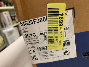 LOT! Samsung MS23F300EEK/ET Mikrolaineahi kiire sulatus 23L (9 foto / 10)