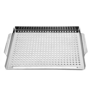 LOT! UUS Roostevabast terasest aukudega grillpann (1 foto / 4)