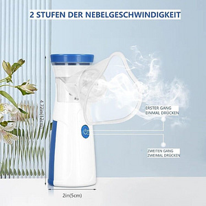 LOT! Juhtmeta Ultraheli nebulisaator , inhalaator JSL W302 (7 foto / 7)