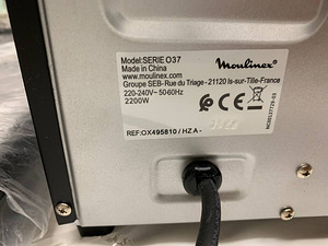 LOT! Moulinex Optimo 60L Ox495 ahi 2200 W (6 foto / 10)