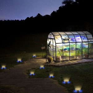 LOT! UUS Päikeseenergia maavalgustid 8 LED xiang, 4 tk. (3 foto / 7)