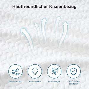 LOT! UUS Ortopeediline padi BedStory, 60x40x10cm (5 foto / 7)