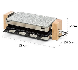 LOT! UUS Klarstein Prime Rib Raclette Grilliplaat (4 foto / 4)