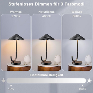 LOT! UUS Skelo Touch L-01 juhtmevaba laualamp 5200 mAh, LED (4 foto / 8)