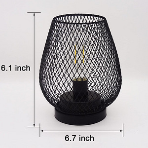 BESLAM laualamp, must, 15,5x15,5x17 cm, 2700K, 1 W,150lö 2tk (4 foto / 7)