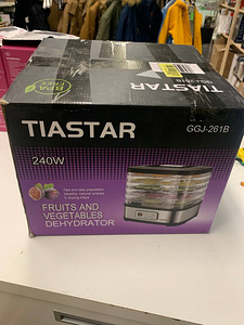 LOT! Tiastar ggj-261b 240w dehüdraator toidukuivati (5 foto / 5)