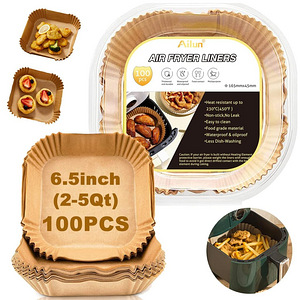LOT! UUS Küpsetuspaber kuumaõhufritüürile, 100 tk (1 foto / 1)